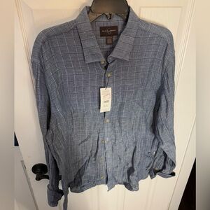 Never worn Black Brown dress shirt